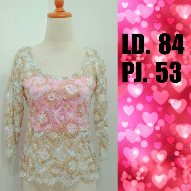 Atasan Kebaya Brokat Preloved Kebaya Wanita