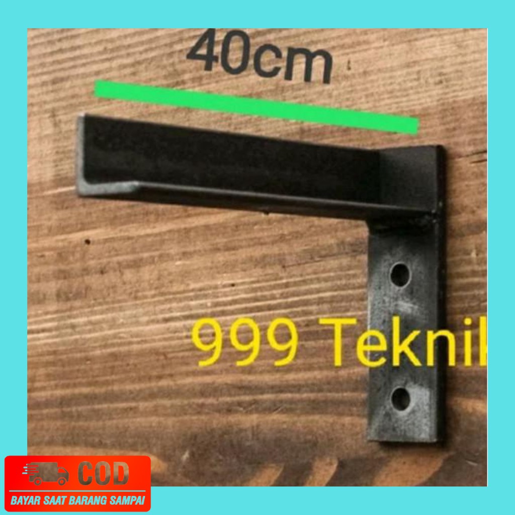 Siku Penyangga Ambalan/Siku L Dinding/Besi Penyangga Ambalan/ Rak Gantung Dinding/Bracket Siku