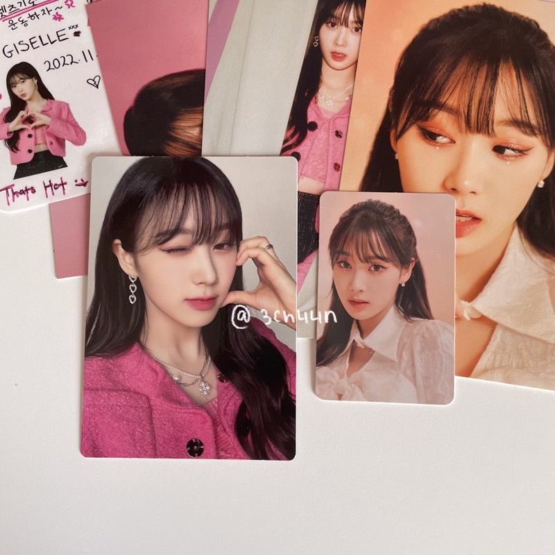 [BOOKED] AESPA GISELLE SG22 BENE SMSTORE