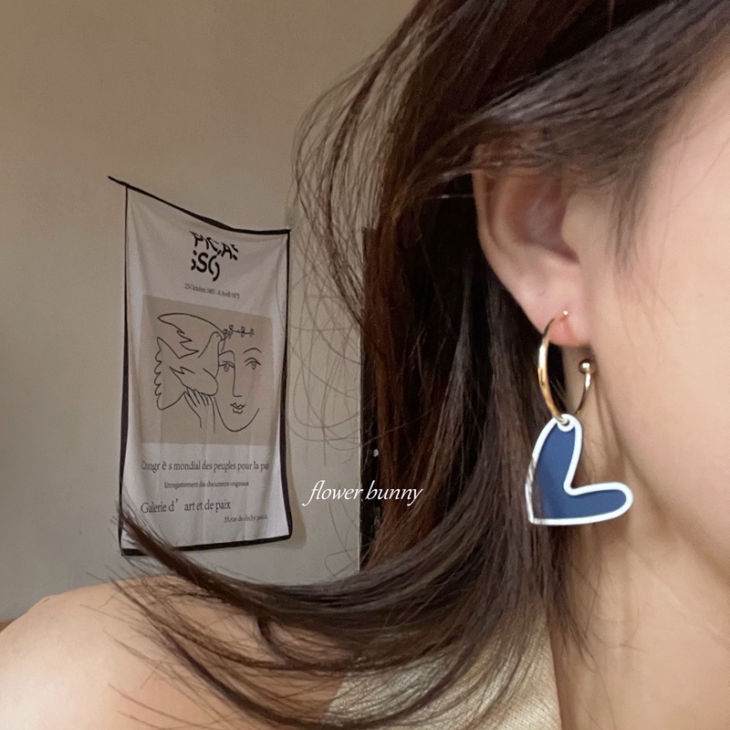 Anting Tusuk Sterling Silver 925 Desain simple Gaya retro Untuk Wanita