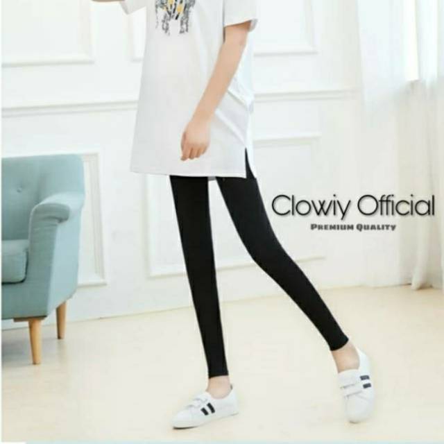 Clowiy Legging Panjang Spandex uk Sandar &amp; Jumbo