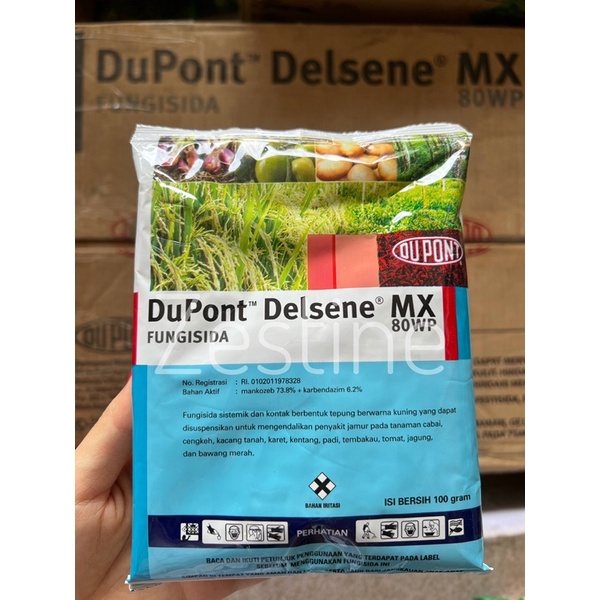 [Tani] Fungisida Delsene MX 80wp MANKOZEB + KARBENDAZIM 100gr DuPont