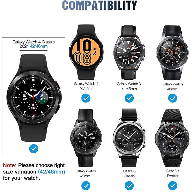 Pelindung Layar Tempered Glass DH 42mm Untuk Samsung Galaxy Watch 4 Classic 46mm 40mm