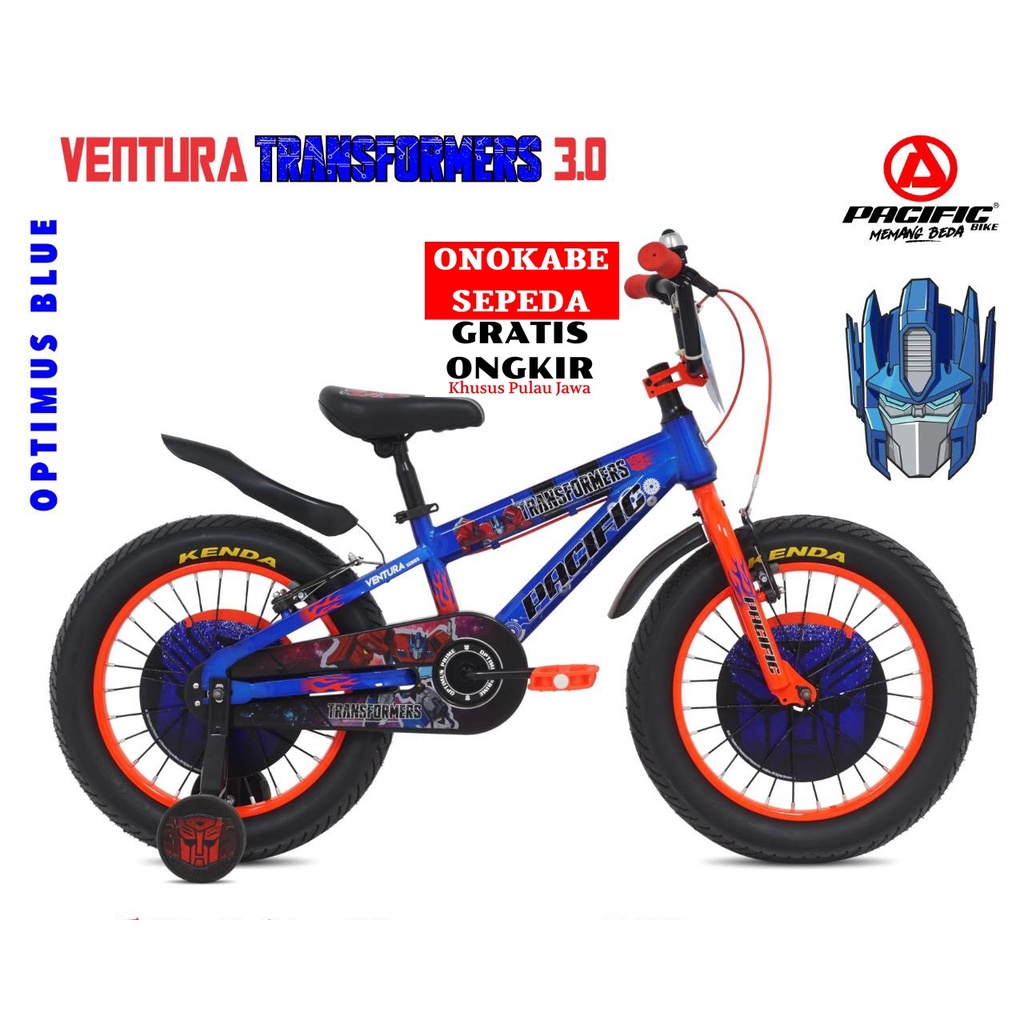 BMX 12 PACIFIC VENTURA TRANSFORMERS BAN 3.0