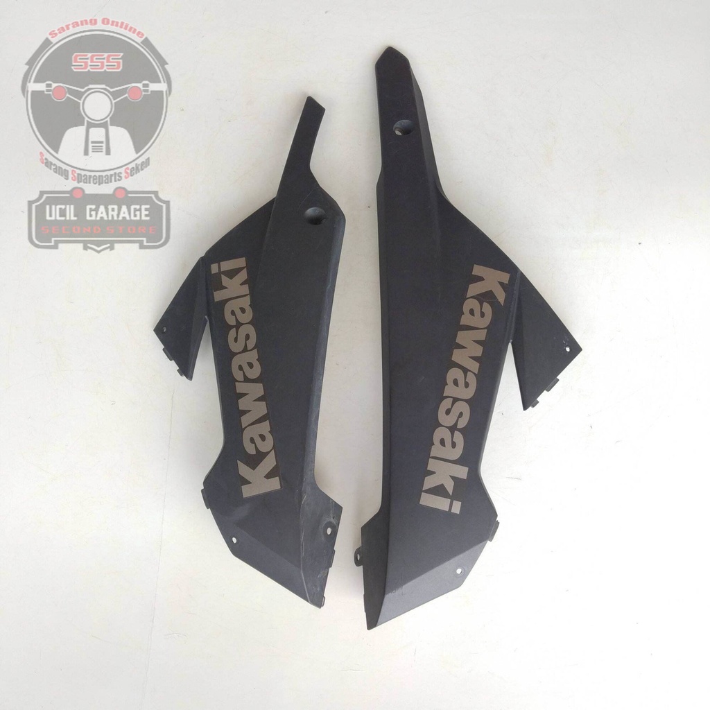 UNDER COWL FAIRING BAWAH NINJA 250 FI HITAM DOFF ORIGINAL COPOTAN SAYAP BAWAH NINJA 250FI