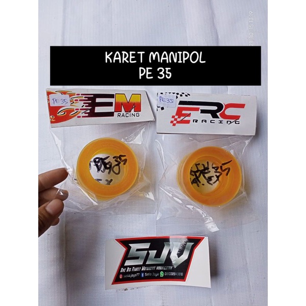 KARET MANIPOL PE 28, PE 35, PE 38 TERLENGKAP