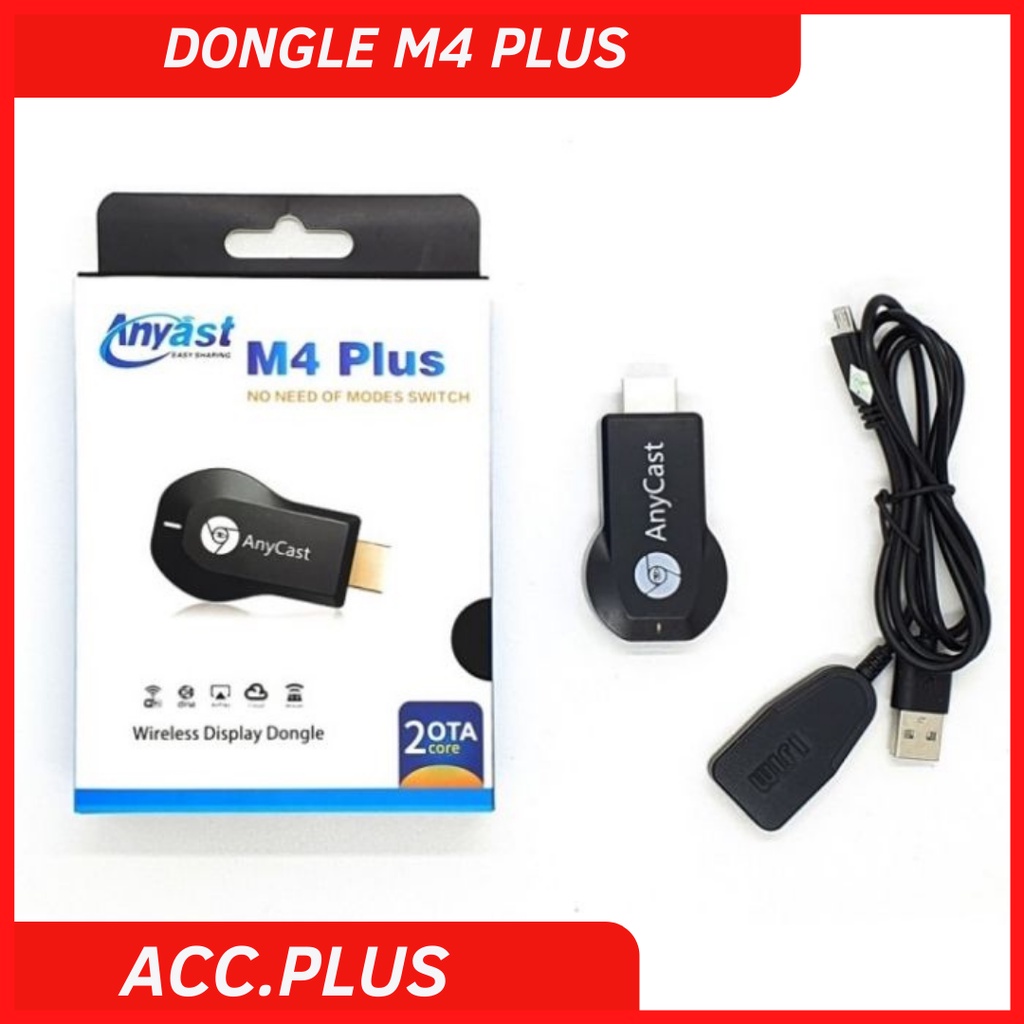 Wireless HDMI Dongle M2 plus / M4 plus Wifi hp ke tv monitor