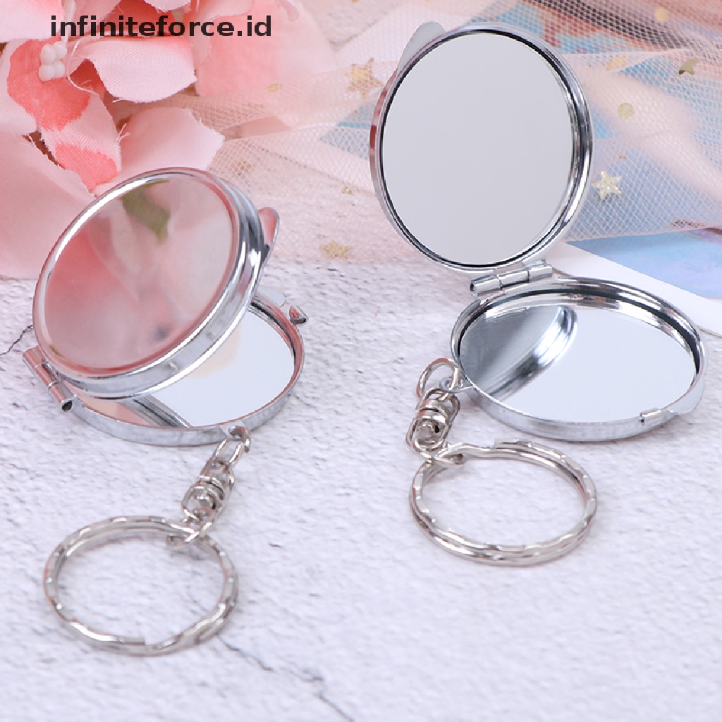 (Infiniteforce.Id) Gantungan Kunci Cermin Lipat Portable