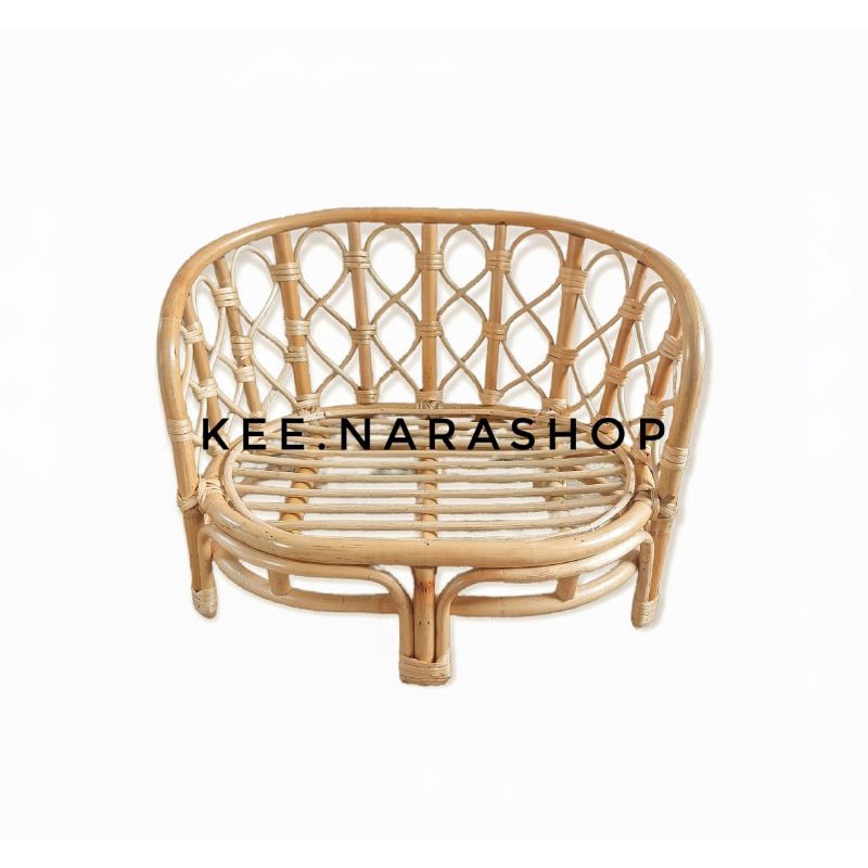 KNR kursi rattan foto bayi / kursi anak / properti perlengkapan foto bayi / properti newborn baby ph