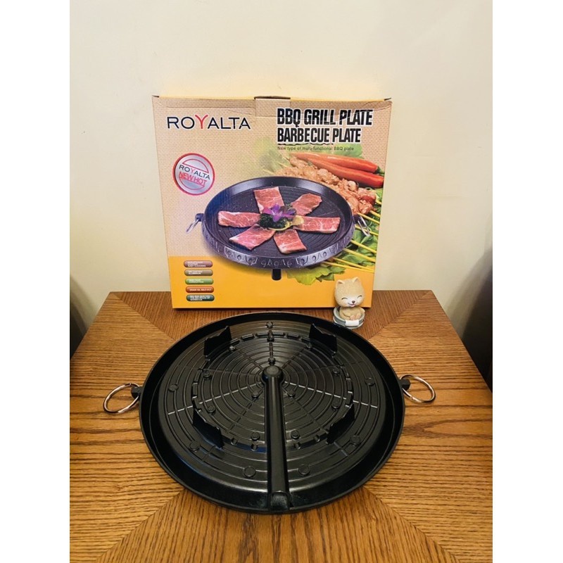 BULGOGI PAN 32 CM ALAT PANGGANG BAKAR KOREAN BBQ GRILL PAN