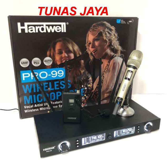 Mic wireless hardwell pro 99 clip on ORIGINAL