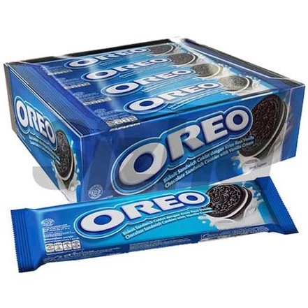 

[add-snack] Oreo Biscuit Biskuit Coklat isi 12