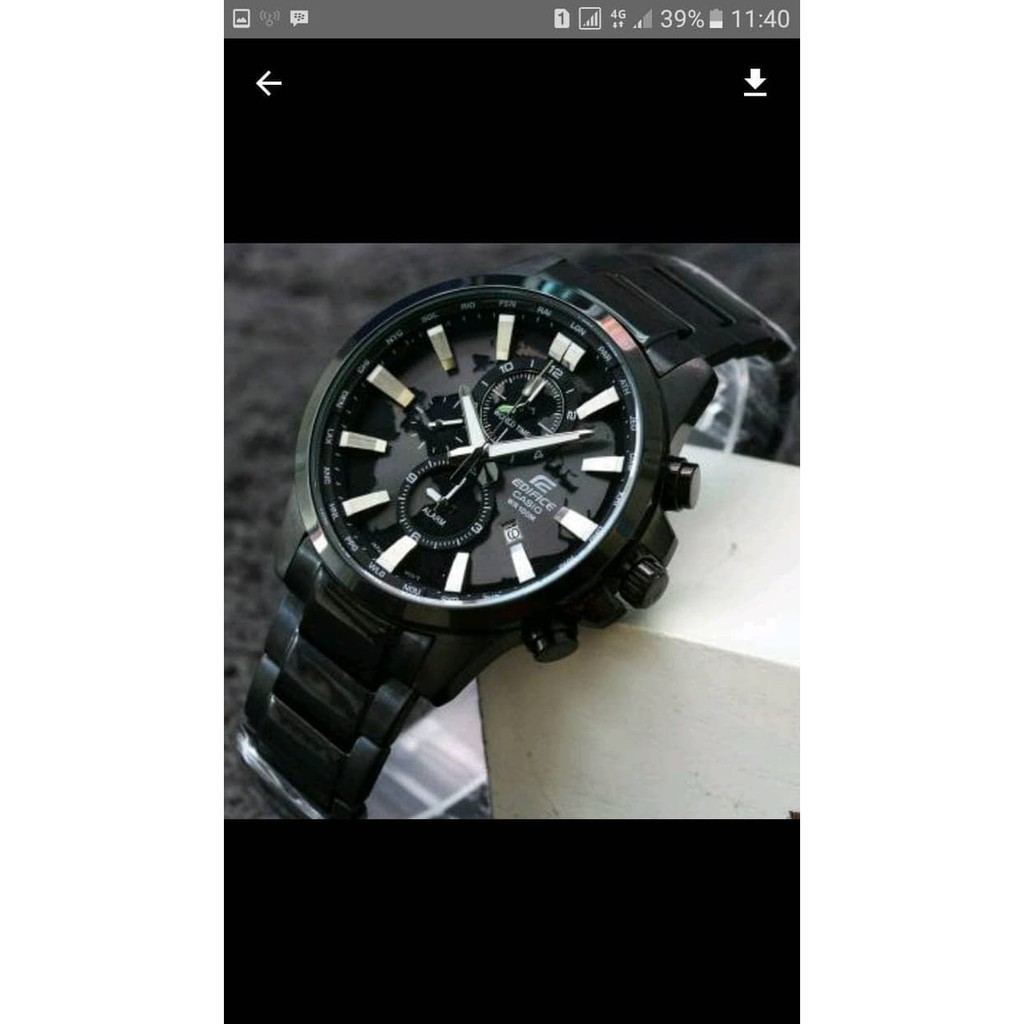 jam Tangan Casio Edifice EFR-303 Stainless Stell