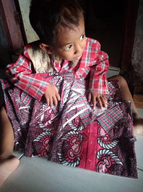 New Arrival Distro Batik Pria Bordir Sogan Hrb026 Batikaf Notoarto Batik Ipnu-ippnu Hem Pria Bel