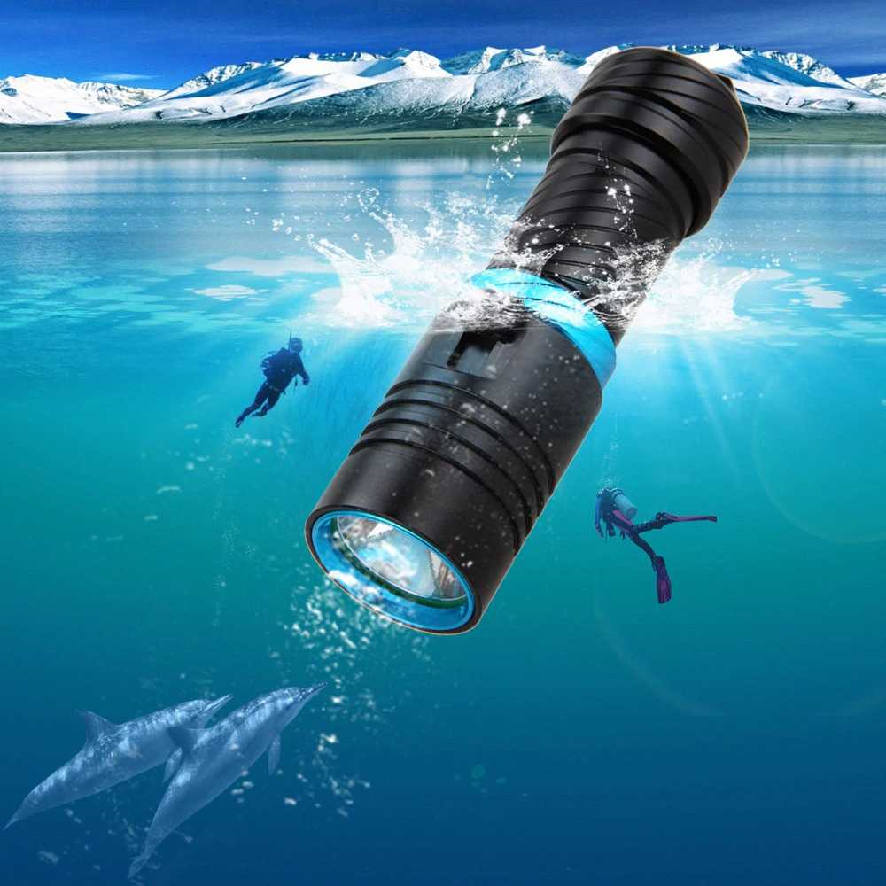 IDN TOOLS - TRLIFE Senter LED Diving Flashlight Waterproof L2 3800 Lumens - TR298