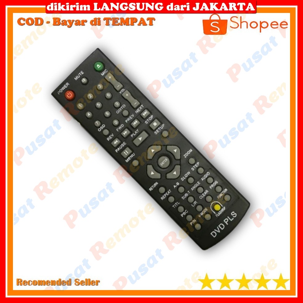 Product Recommended Remot Control Remote DVD POLYTRON Kualitas Mendekati Original/Kw Super Terbagus