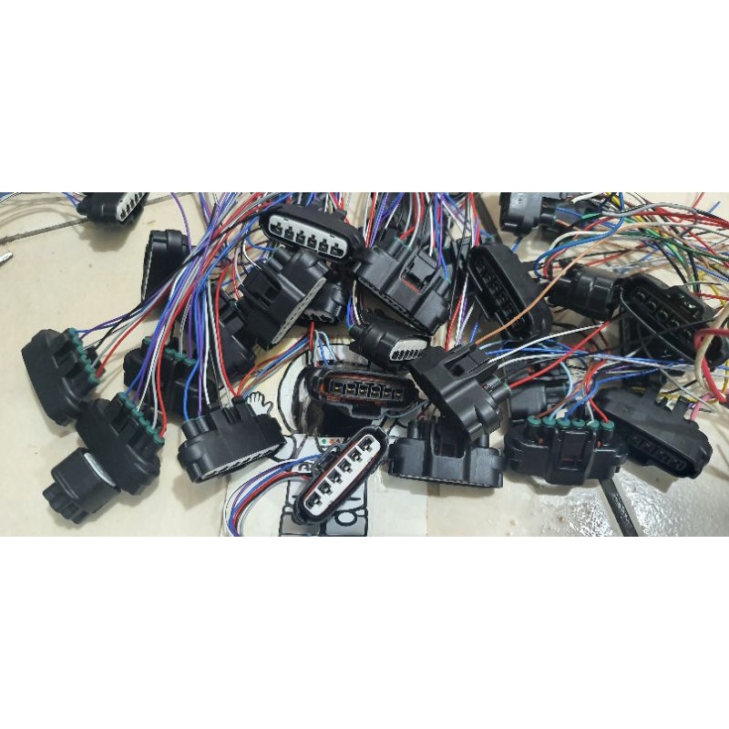 Soket tps map throttle body pin 6 Nissan Livina juke Navara Serena Teana terrano x-trail Elgrand Eva