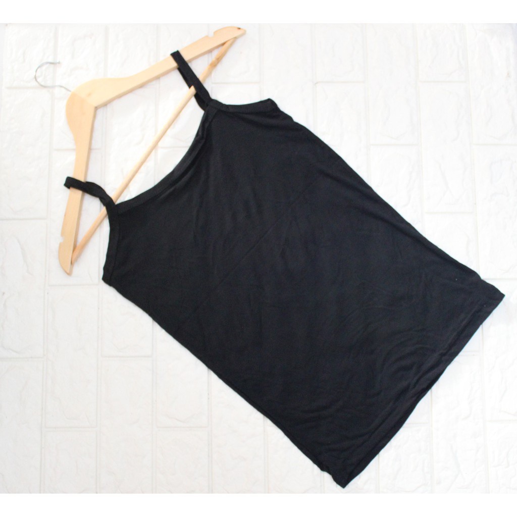 TANKTOP TALI XL WANITA KAOS DALAM SINGLET TANGTOP DEWASA TANK TOP ADEM SPANDEX BY EXXEN HARGA GROSIR