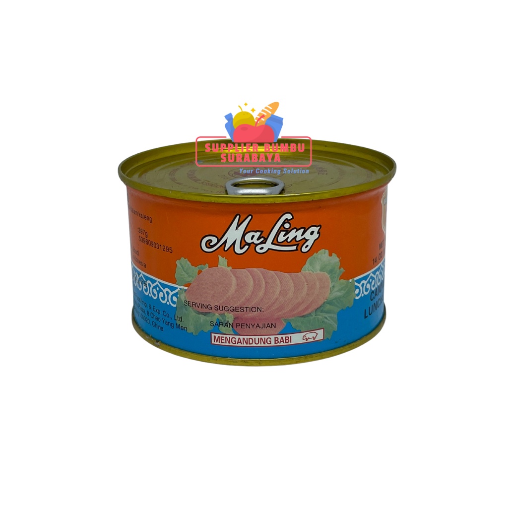 Ham Maling Babi FYF 397g Kaleng Besar Original / Pork Luncheon Meat