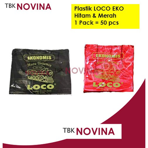 PLASTIK LOCO HITAM EKO SIZE 40x60