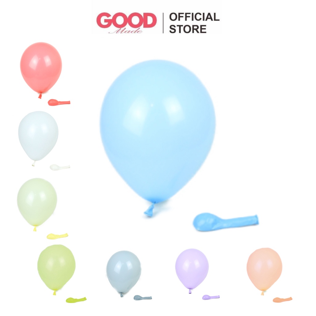 GOOD MADE - Balon Macaron 5 Inch Polos 1 Pcs Balon Ulang Tahun Pastel 12.7cm Ballon Chrome Dekorasi Murah | COD