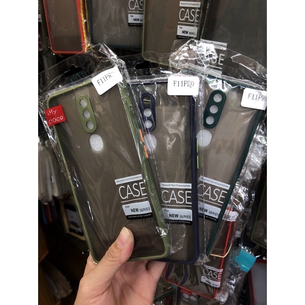 [MA] CASE BUMPER MY CHOICE OPPO F11 PRO HYBRID MATTE MY CHOICE PELINDUNG CAMERA