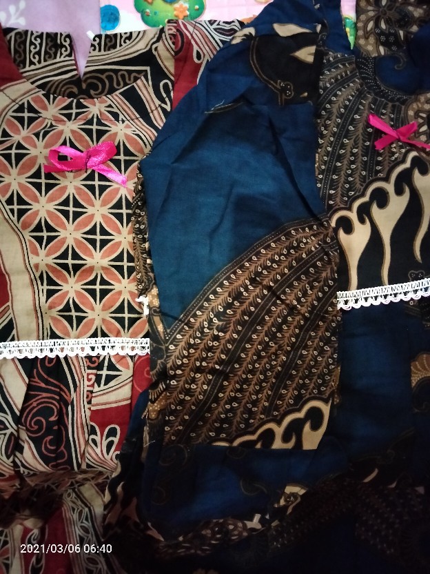 Gamis Batik Anak Size 3-4th