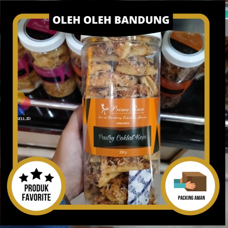 

Prima Rasa - Pastry Coklat Keju Kemasan Tabung - Primarasa Bandung Oleh Oleh Bandung Kue Kering