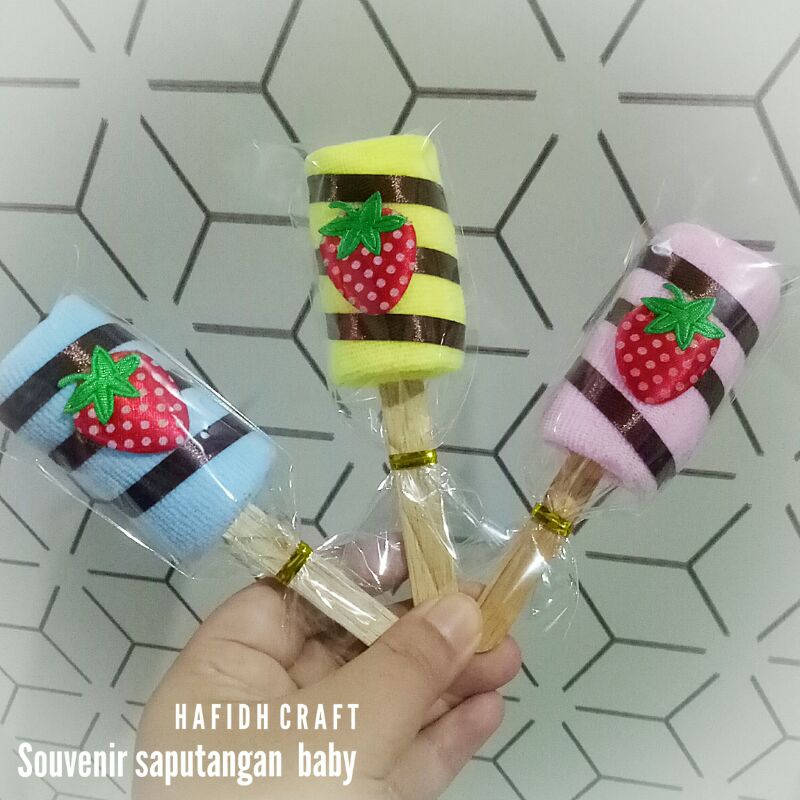 Hampers souvenir saputangan handuk/handuk kecil/handuk baby/towel cake/ handuk lolipop