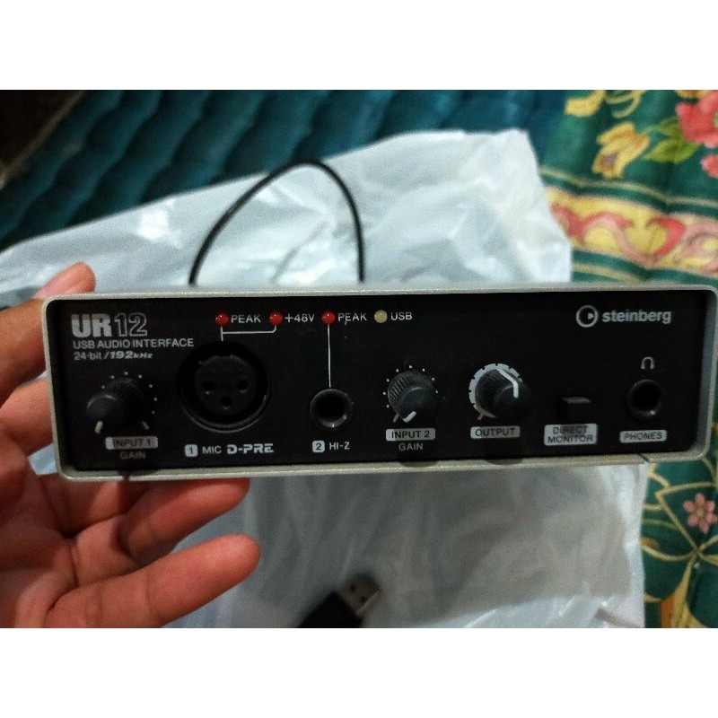 Steinberg UR12 USB audio interface (bekas)