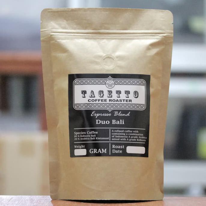 

KOPI ESPRESSO DUO BALI 500GR | ARABIKA ROBUSTA BLEND - BIJI KOPI