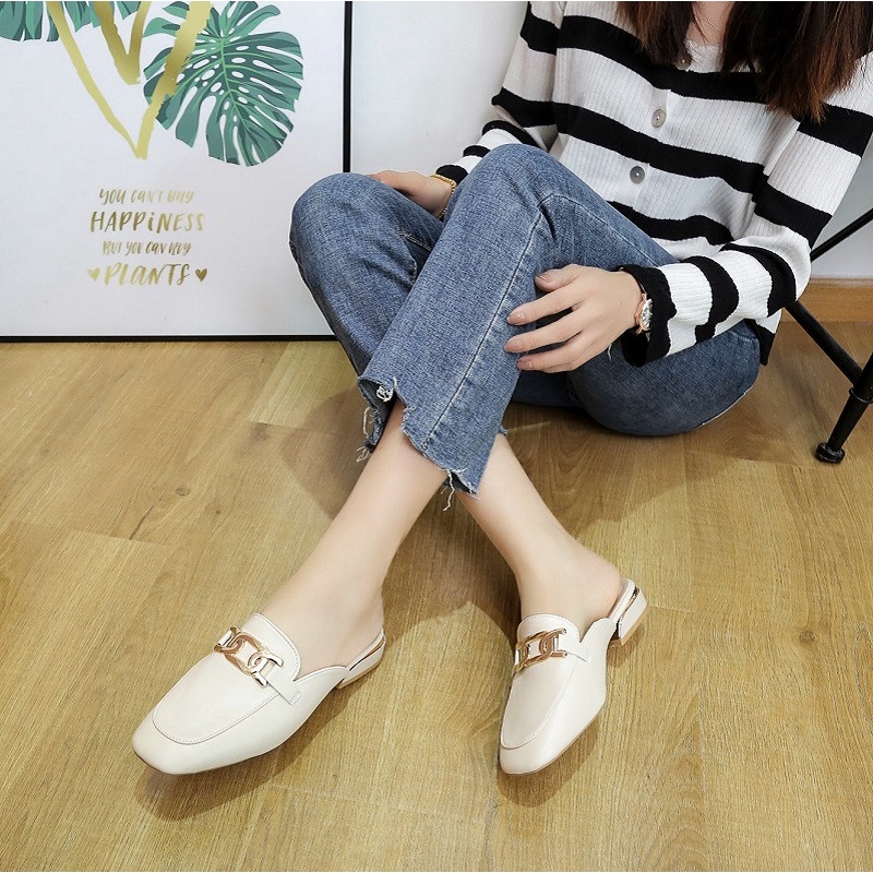 RYX - Delicate Bonds Sepatu Slip-On Wanita Fashion Casual - Ori Import