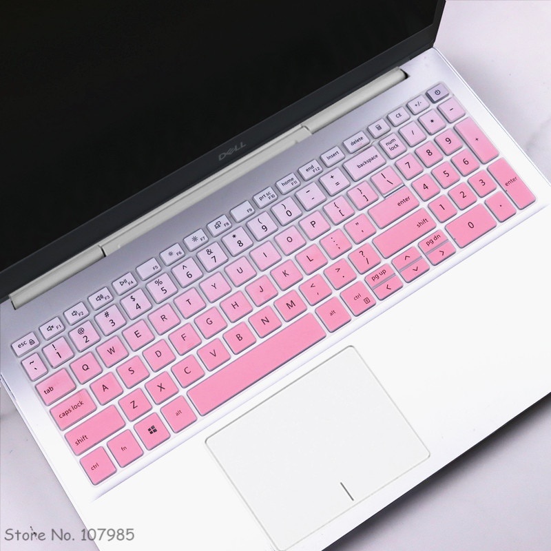 Skin Cover Keyboard Laptop Untuk Dell Inspiron 15 2021 3000 3501 3593 3505 15.6 &quot;Dell Vostro 15 5501 5502 7590 7591 5590