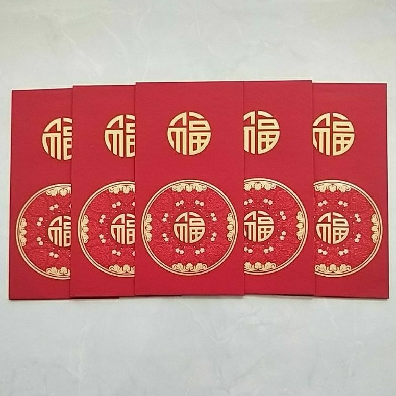 

Angpao Fu Imlek / Wedding Premium Tebal 9 x 17.8 cm