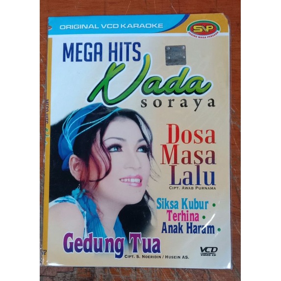Kaset Vcd Original lagu Mega hits Nada Soraya