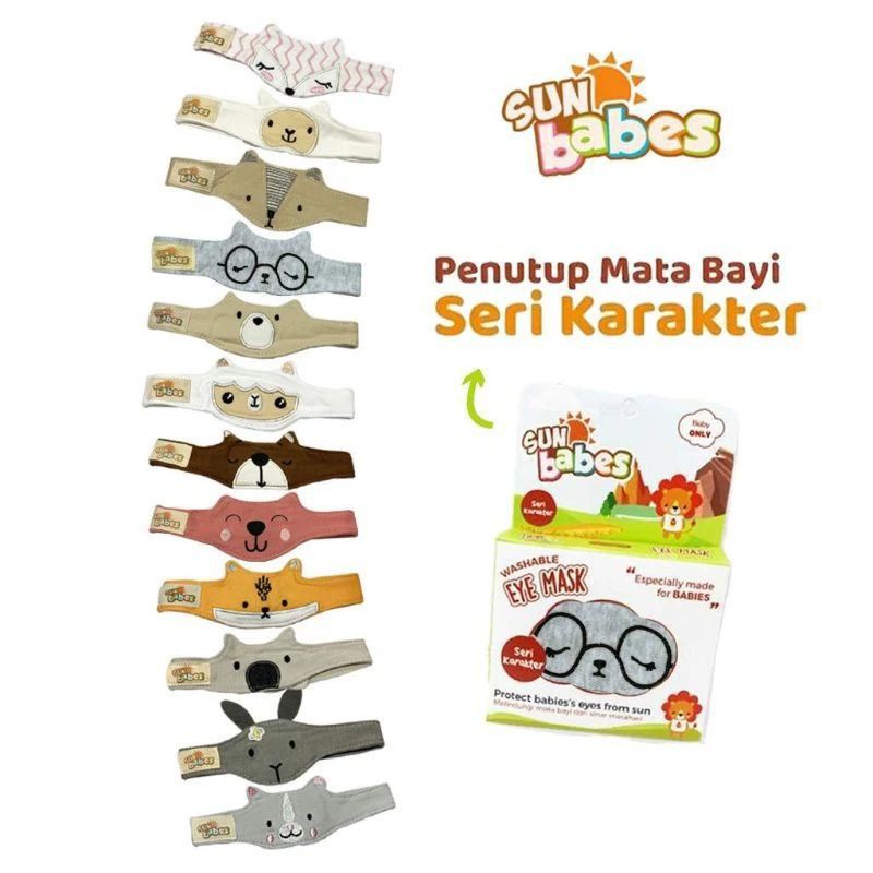 Sun Babes / Sunbabes Karakter Kacamata Jemur Anak Lembut Premium