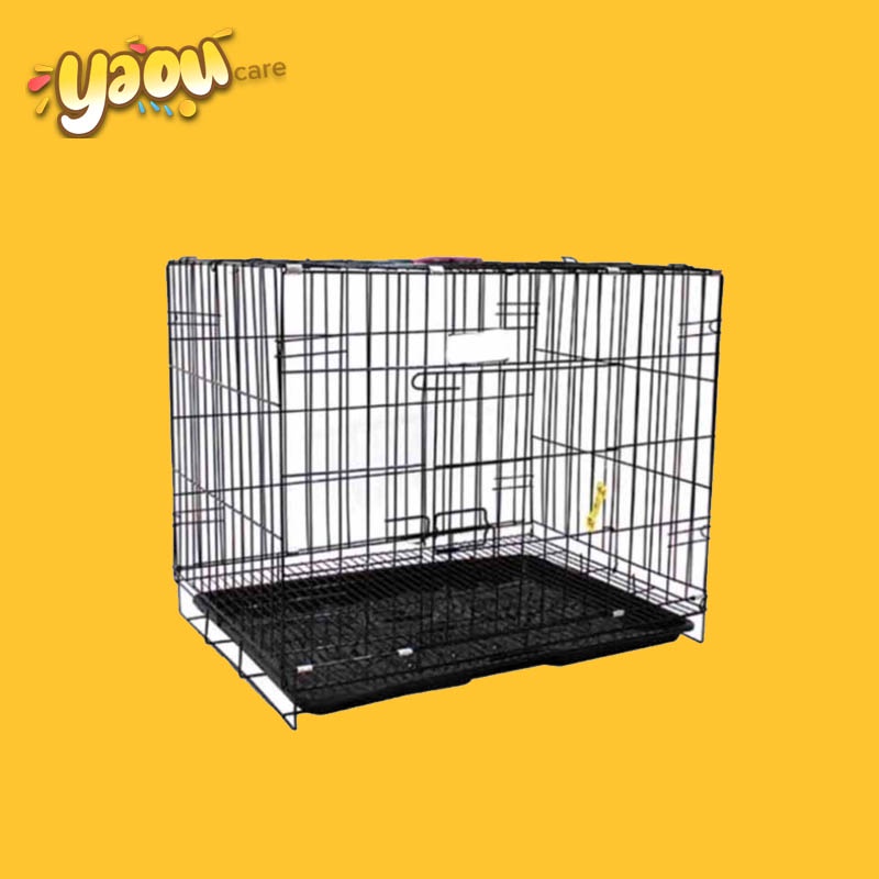 Kandang kucing anjing lipat ukuran besar Large (L)  61 X 42 X 50