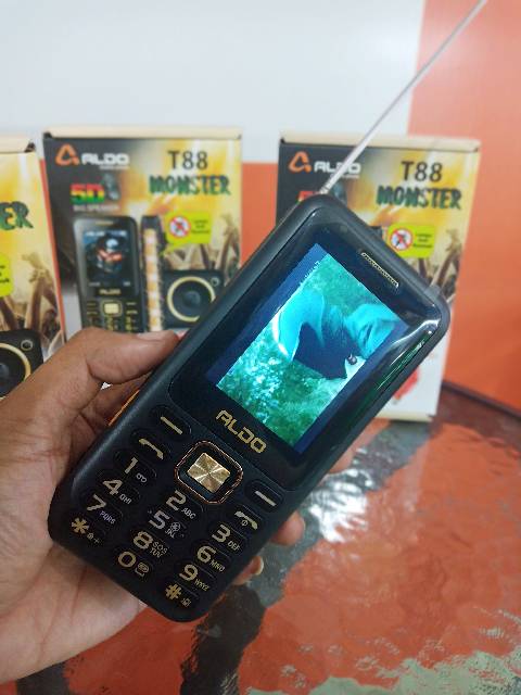 Aldo T88 Monster Hp Tv Baterai 12000mah Bisa Powerbank Kipas Angin Anti Nyamuk Shopee Indonesia