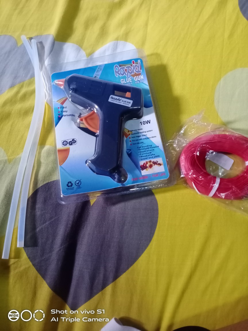 Gluegun Rapid Kecil Bagus Tembakan Lem Tembak 15w