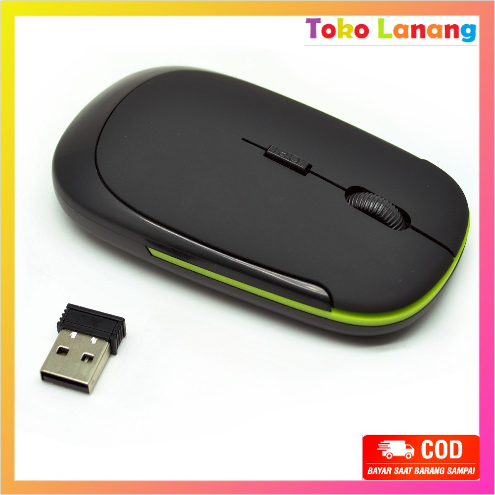 TWL- MOUSE WIRELESS MURAH CORDLESS OPTICAL SCROLL WITH USB RECEIVER