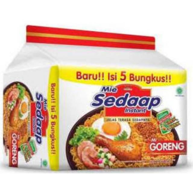 

Mie Sedaap Goreng Berbagai Rasa isi 5pcs