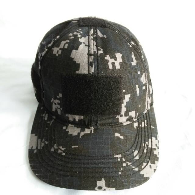 Topi Tactical Perekat Lokal Tan,Khaki,Hitam,Hijau Olive,Loreng Navyseal,Multikem,Gurun,Acupat