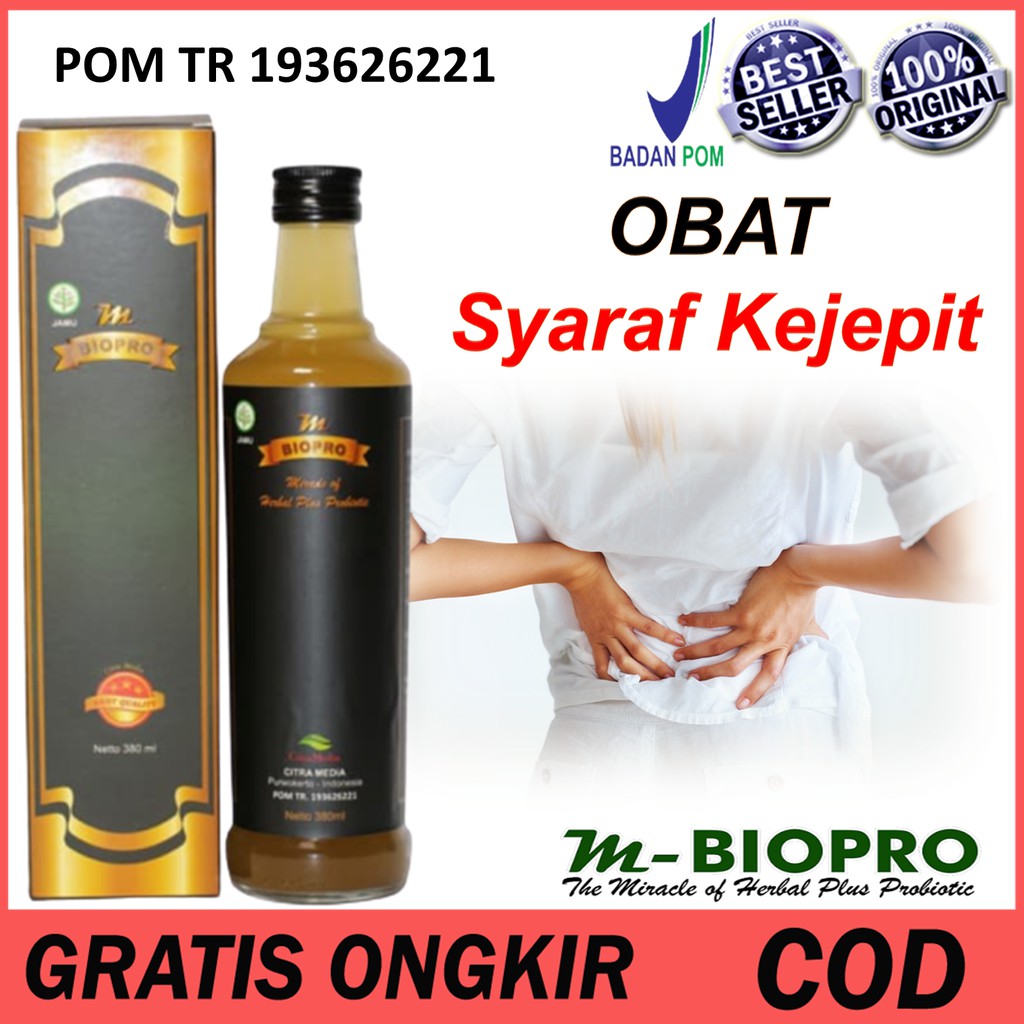 Obat Syaraf Kejepit - Obat Syaraf Pinggang - Obat Syaraf Mata - Obat Putus Syaraf MBIOPRO AMPUH