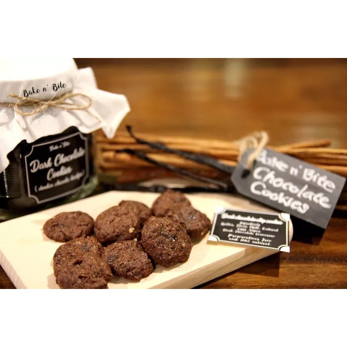 

Dark chocolate cookies