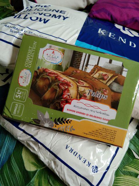Rc Termurah Sprei Adela 100x200 Cm Single Banyak Motif Harga Terjangkau Kain Tidak Luntur