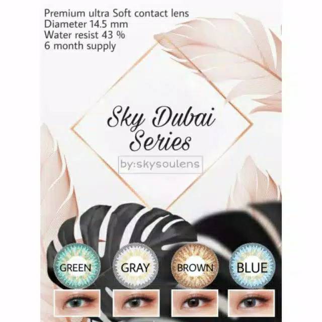 SOFTLENS SKYSOUL DUBAI SERIES 15MM ( NORMAL )