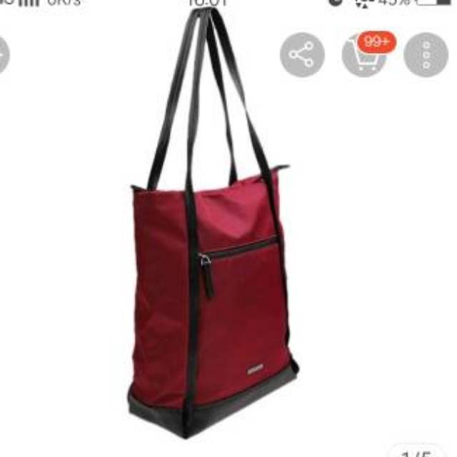 Hush Puppies totebag preloved - hush puppies sale - hush puppies bag
