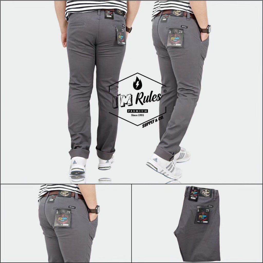 Celana chino pants casual pria / celana chino best seller / celana chino cotton twill