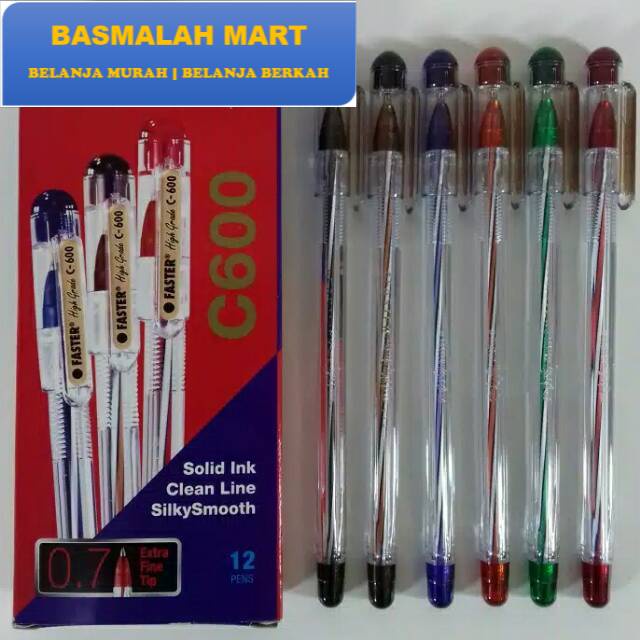 

Pulpen Faster c 600 murah Termurah (Ilham Berkah Mart)