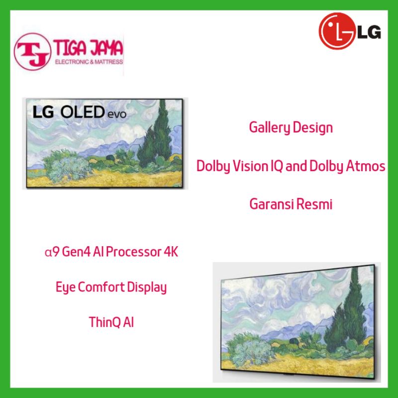 LG TV 65G1 OLED TV 65 INCH 4K SMART TV 65G1PTA